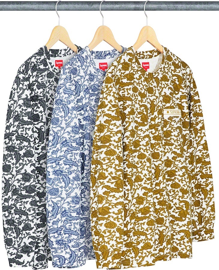 Damask L/S Top